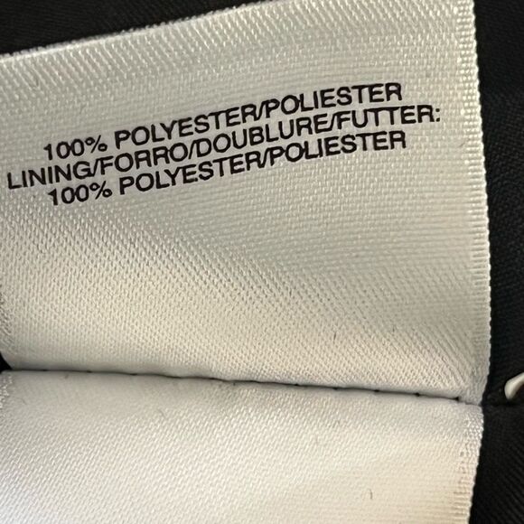 Ann Taylor Dead stock Blue Jacquard Satin Belted Sleeveless 50’s Style Cocktail - Picture 8 of 9